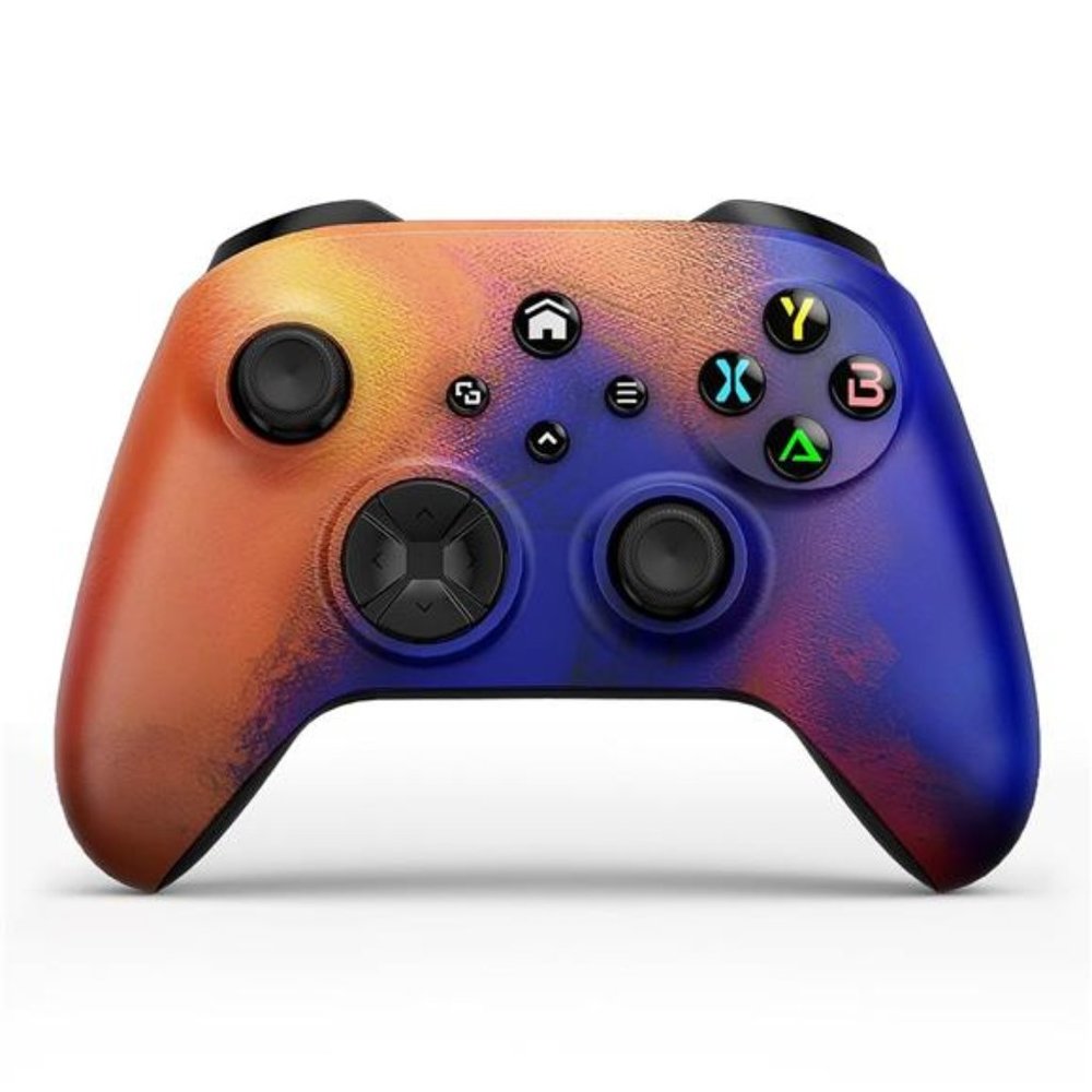 Wireless Controller, Built-in 4 Rumble Motor TURBO Function 3.5mm Headphone Jack
